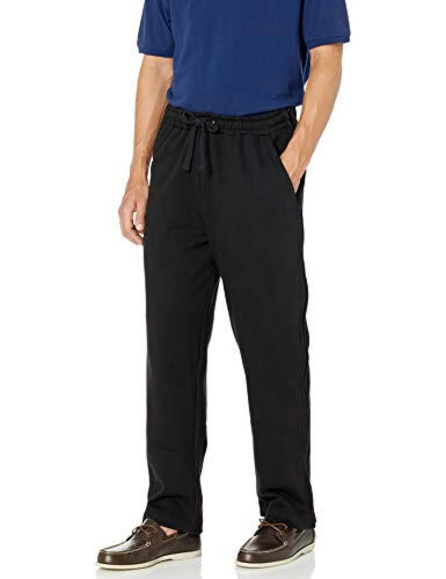 Full-Length Side-Zipper Fleece Pant P224
