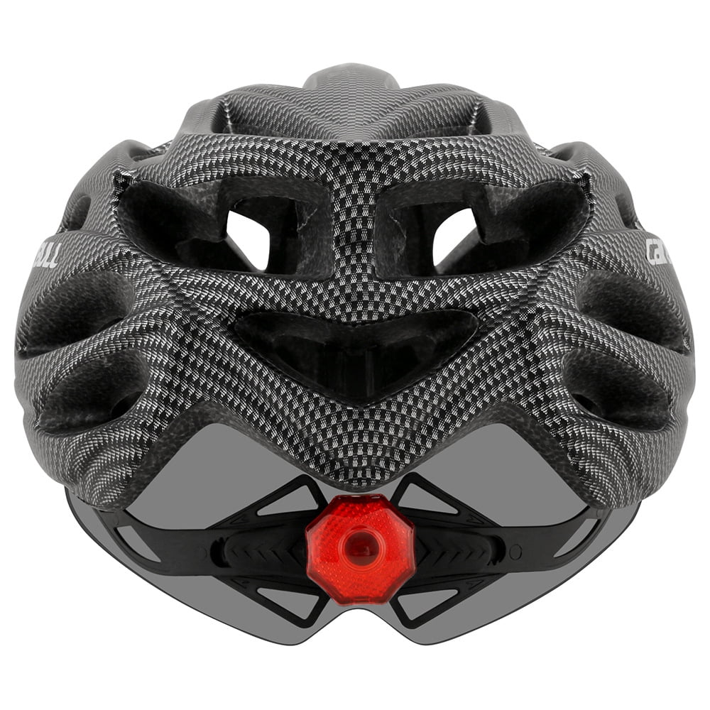 Road Mountain Bike Helmet with Lens and Brim Taillight N752627