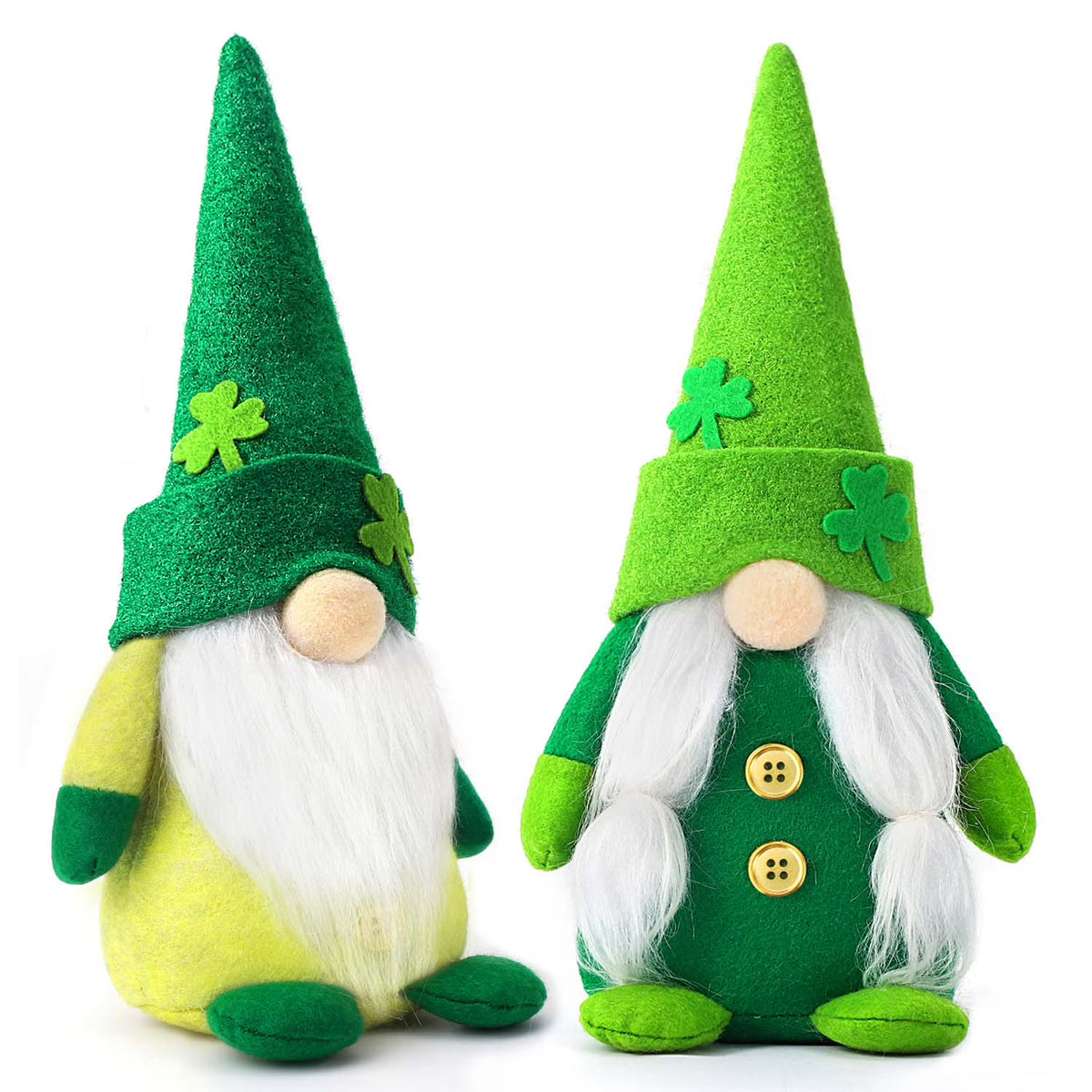 2Pcs Green Gnome Plush Decorations Y99759