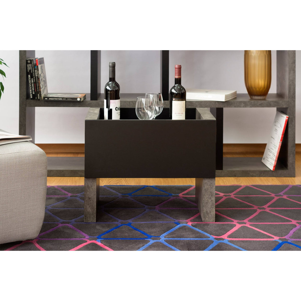 Black Side Table A3380