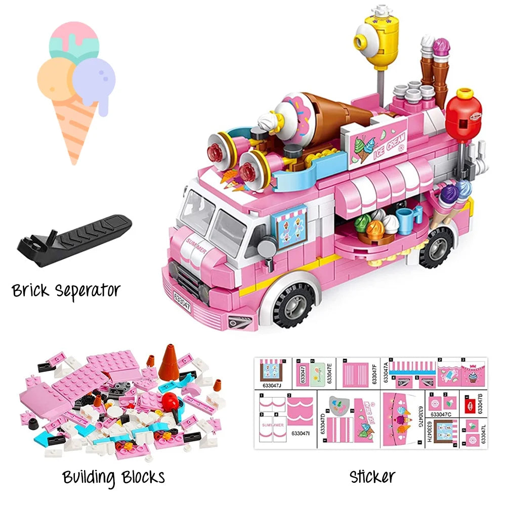 Building Blocks Ice Cream Truck I13483