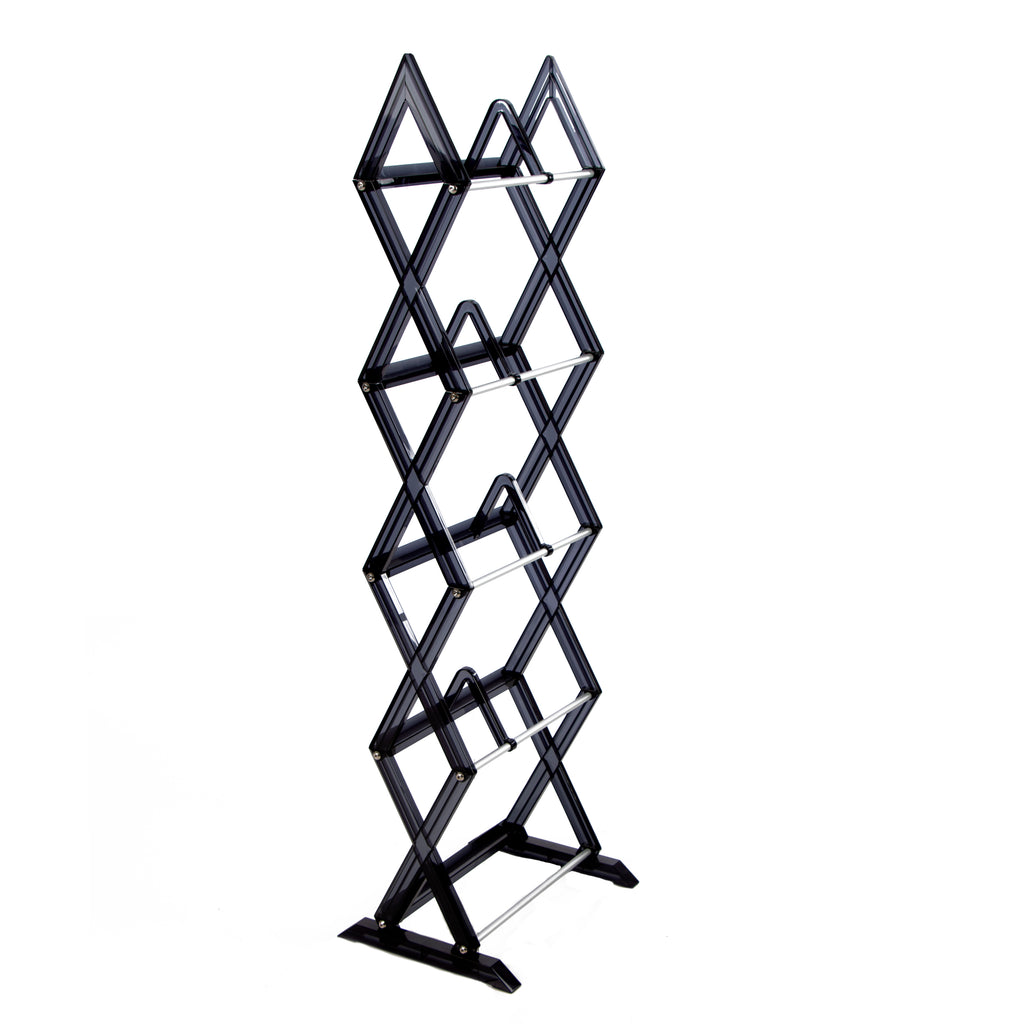 5-tier Media Rack Multimedia Smoke N308199