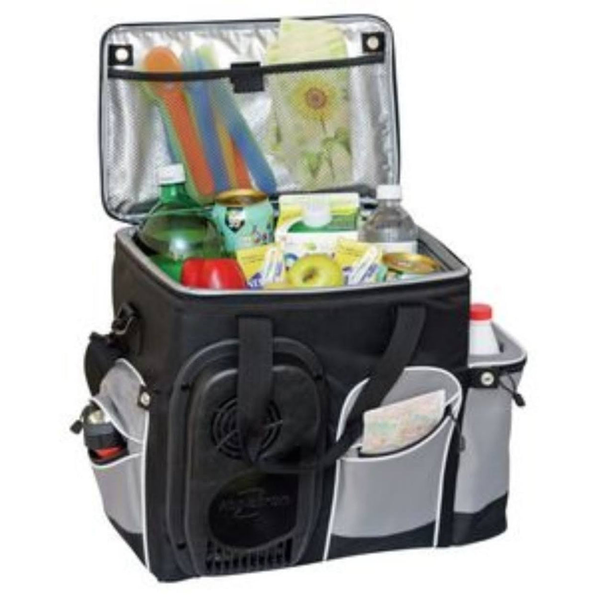 26-Quart Soft-Sided Cooler Bag Black/Gray Z378