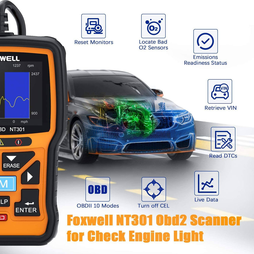 OBD2 Scanner Code Reader X9058