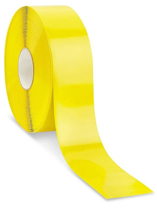 Yellow Solid Floor Tape 100& Roll N780