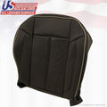 Black Leather Seat Cover Y65214