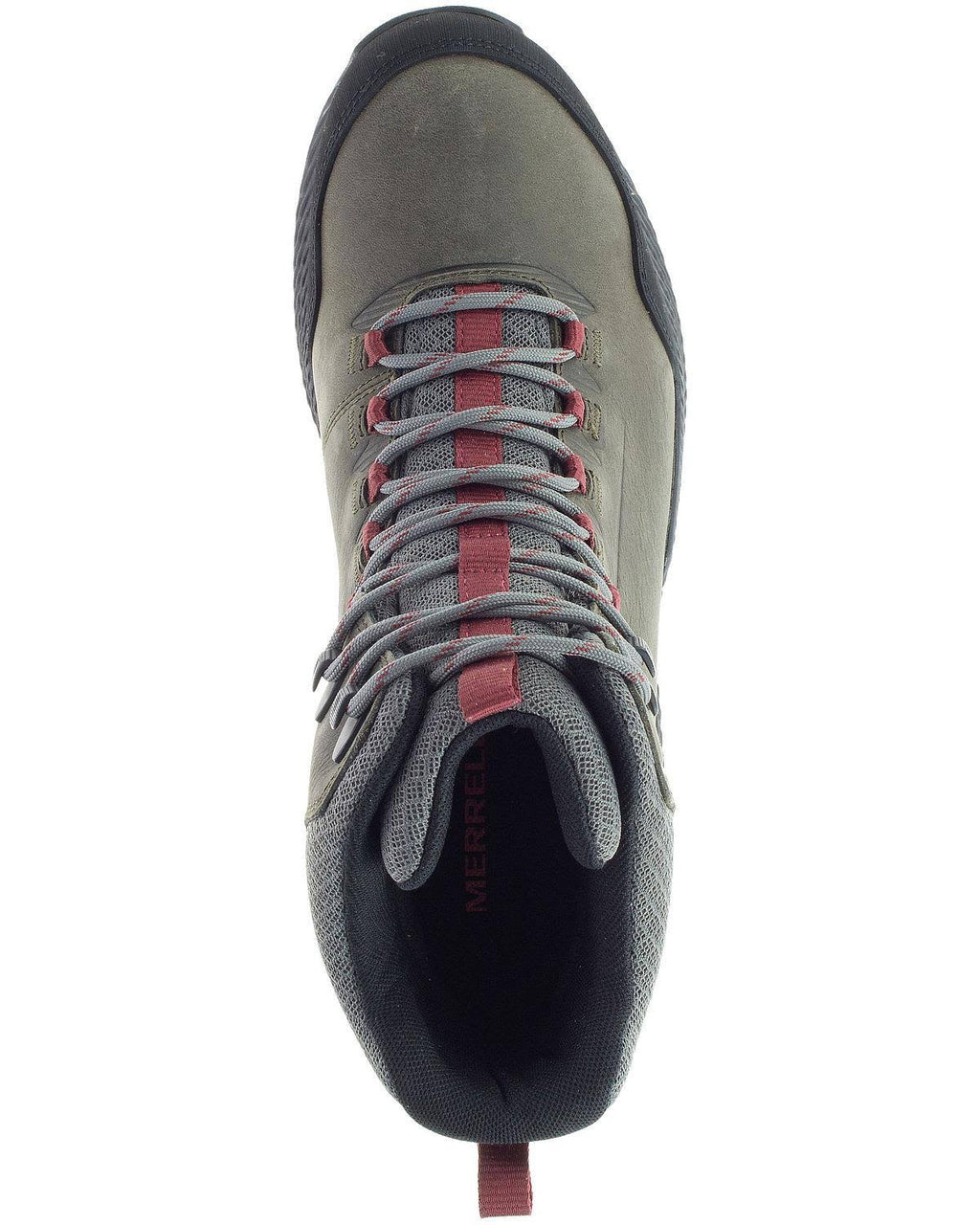 Men&s Forestbound Mid Waterproof Merrell Grey / 9.5 D6444