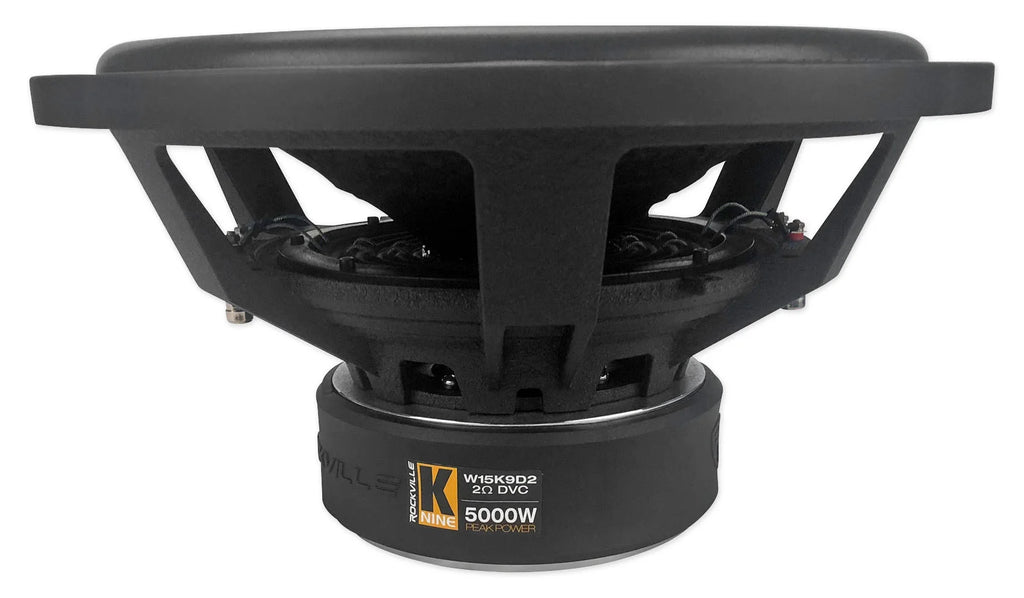 15" Dual 2-Ohm Car Subwoofers V43120