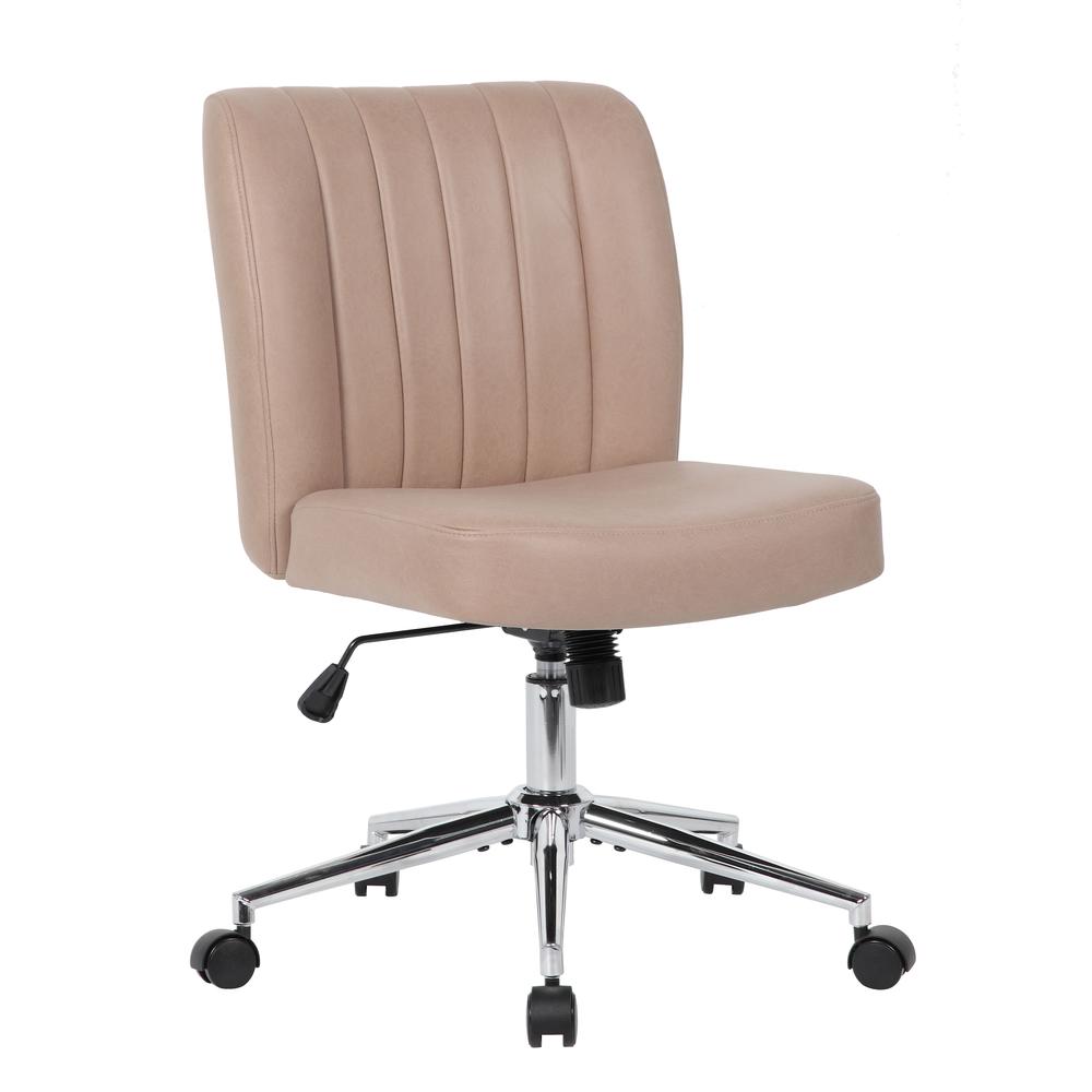 Tan Faux Leather Task Chair C84148