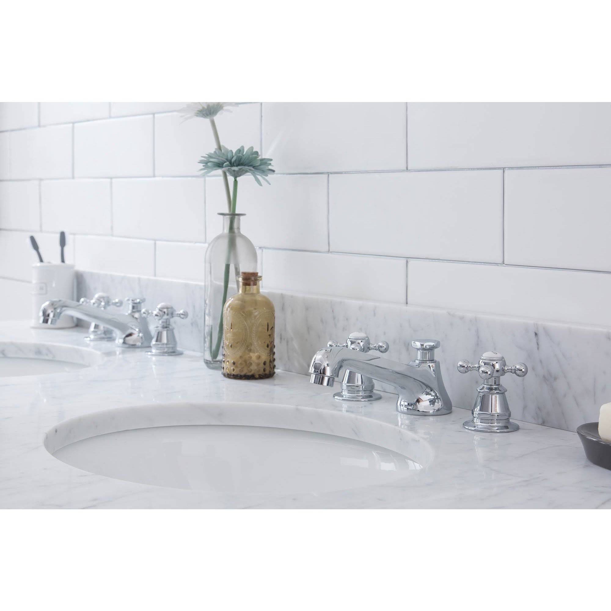 60x22 Double Wash Stand in Chrome P62699