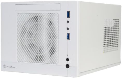 White Mini-ITX Computer Case with 2x USB 3.0 Front Ports I37292