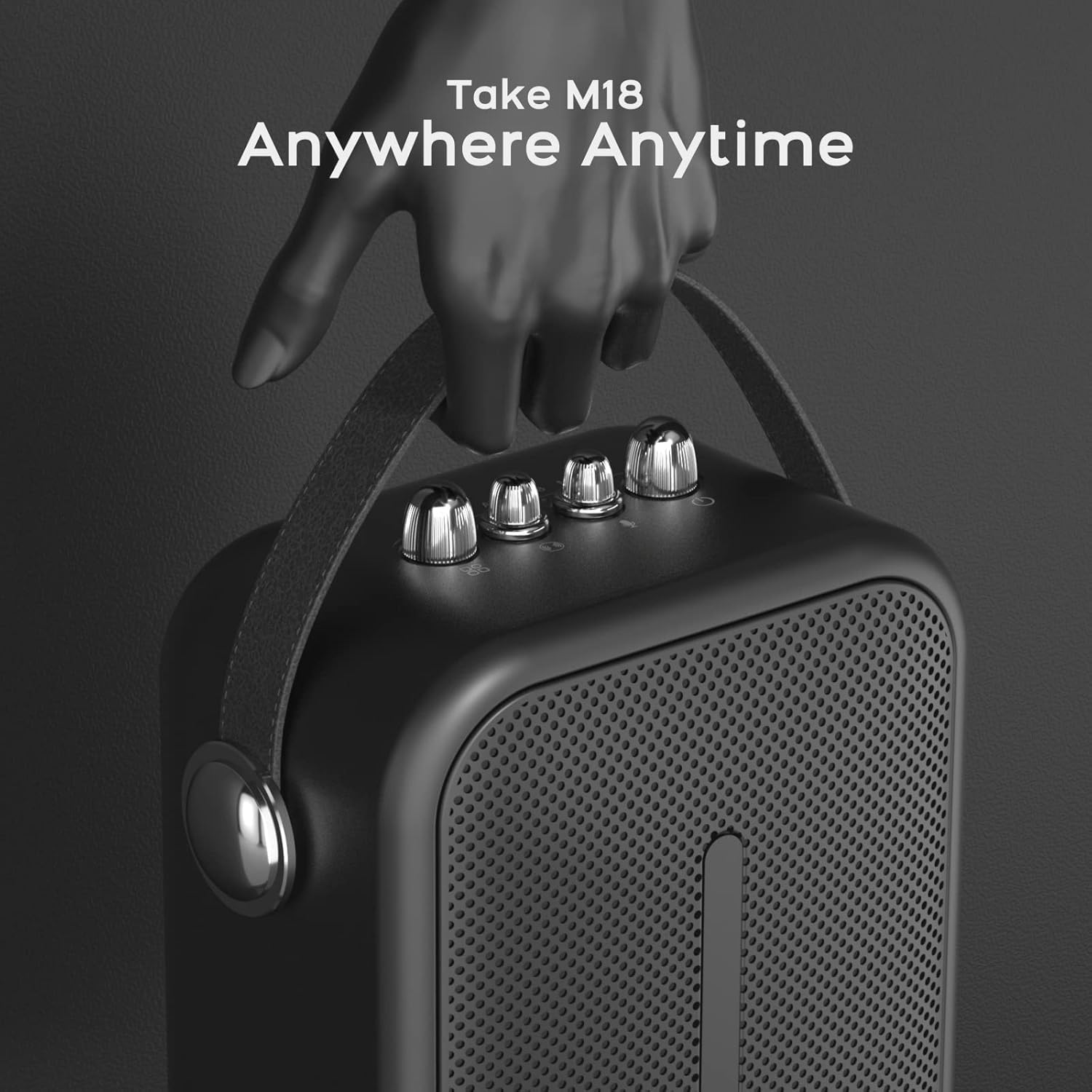 60W Portable Bluetooth Speaker with LED Lights R7243