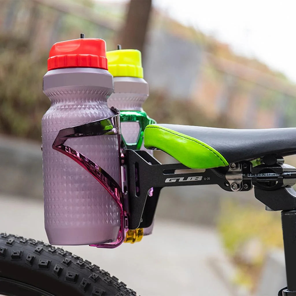Double Kettle Water Bottle Extension Rack Holder Cage Adapter X4560