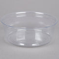 8 oz Clear Pet Plastic Round Deli Container B85750
