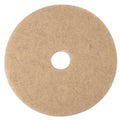 White 24x22 Super Polishing Floor Pads, 5/Carton O288227