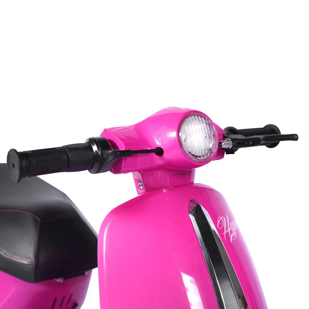 Pink 24V Retro Electric Scooter Z304986