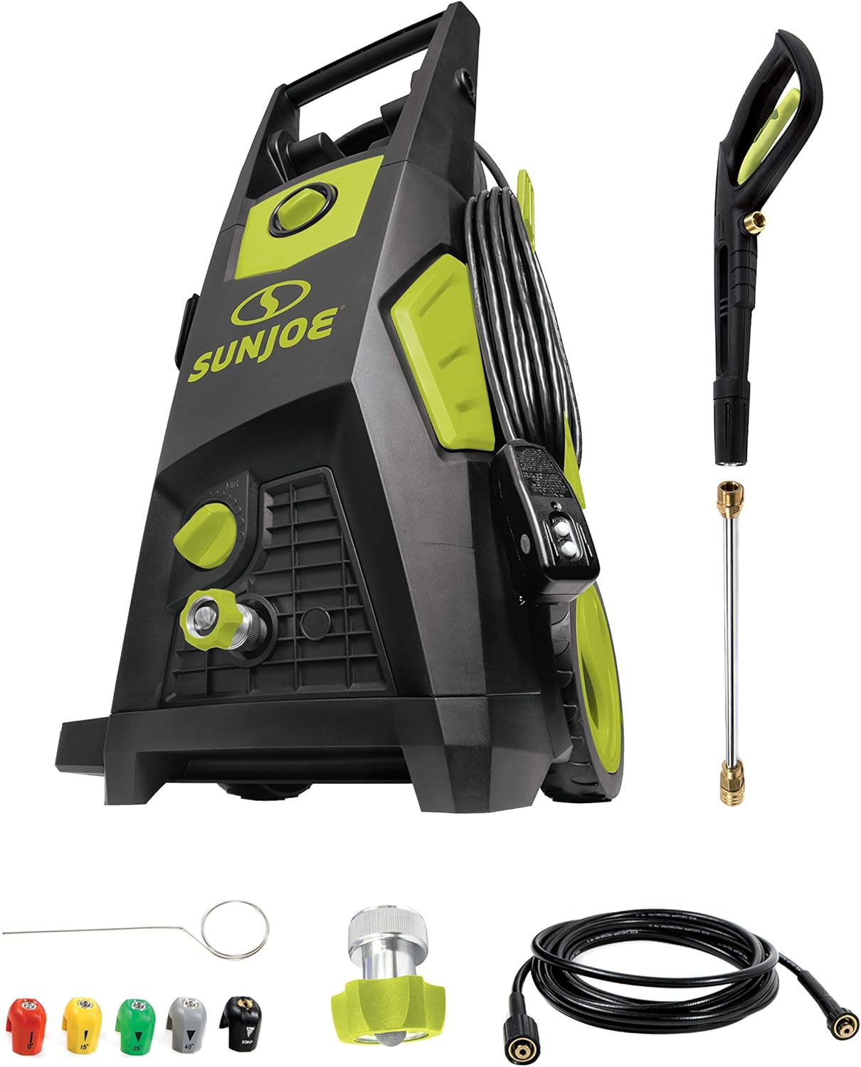 2350-PSI 1.8-GPM Brushless Induction Electric Pressure Washer with 5-Quick Connect Nozzles C843646