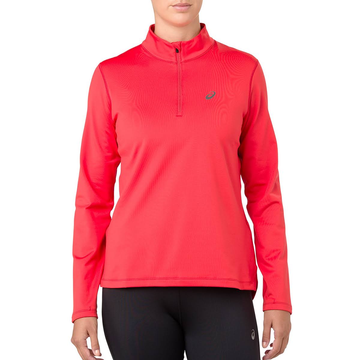 Silver Long Sleeve 1/2 Zip Winter Top K447