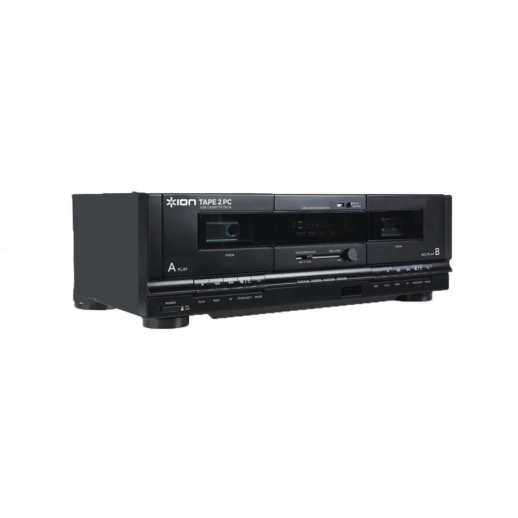 2 PC Cassette Conversion System Audio Tape Deck Q15879