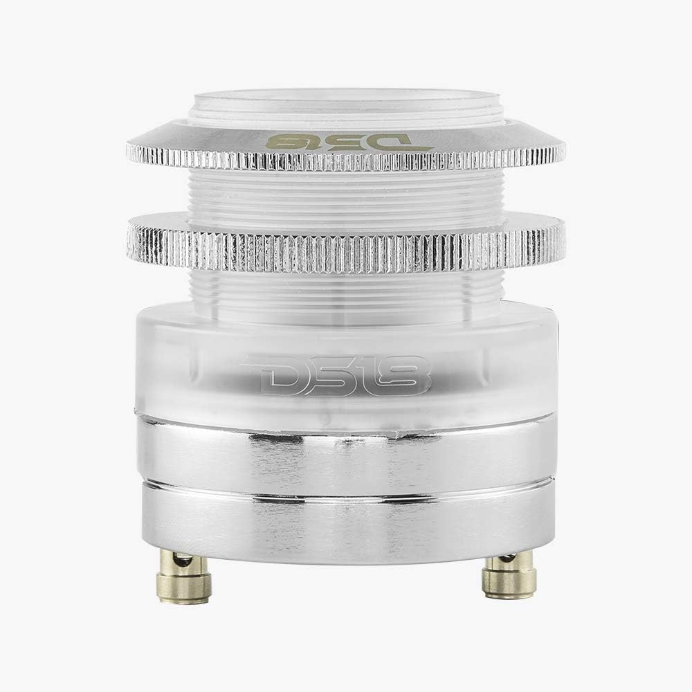 RGB Aluminum Super Bullet Tweeter with Neodymium Magnet, 1" Voice Coil, Polycarbonate Body, 200W Max, 4 Ohms, Pack of 2 Q4607