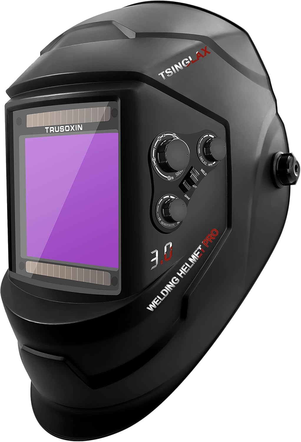 Welding Helmet with Solar Powered Auto Darkening Screen, Pack of 2 Z132