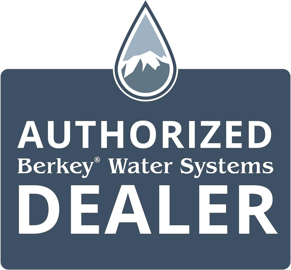 Gravity-Fed Water Filter with 2 Black Berkey Purification Elements L615