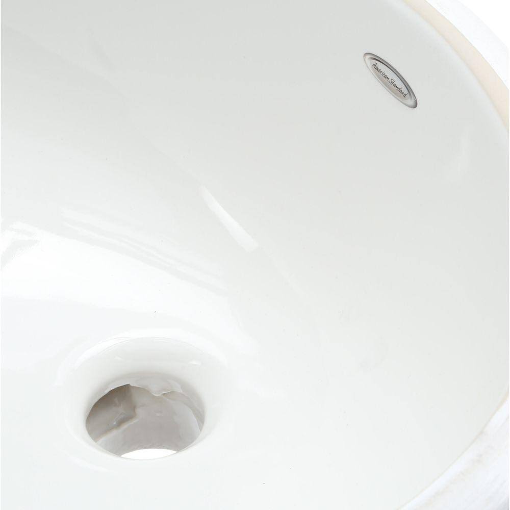 White Undermount Bathroom Sink B61969