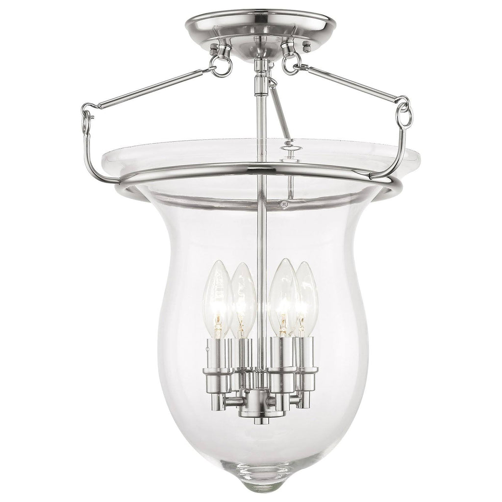 Bronze 4 Light Ceiling Mount S64542