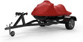 RED Trailerable Jet Ski Cover with Storage Bag S942