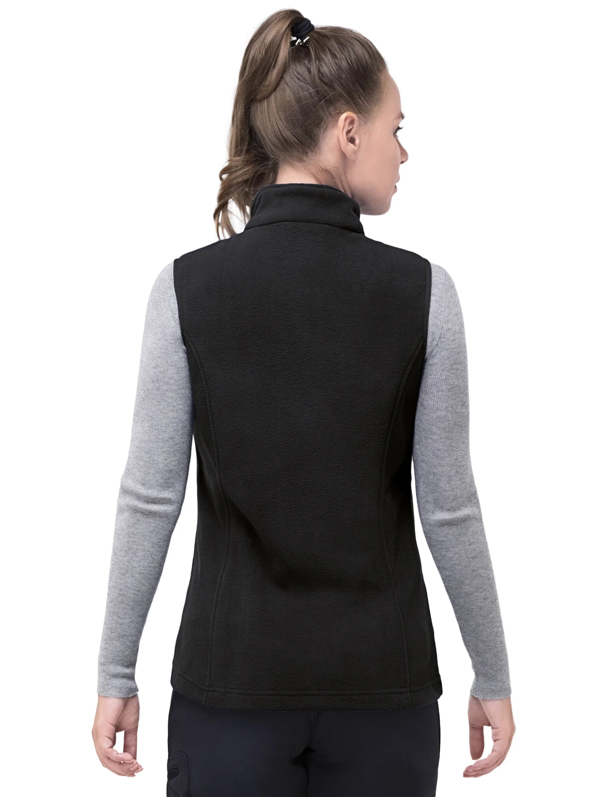 Lightweight Fleece Vest with Zip Up Pockets K942409