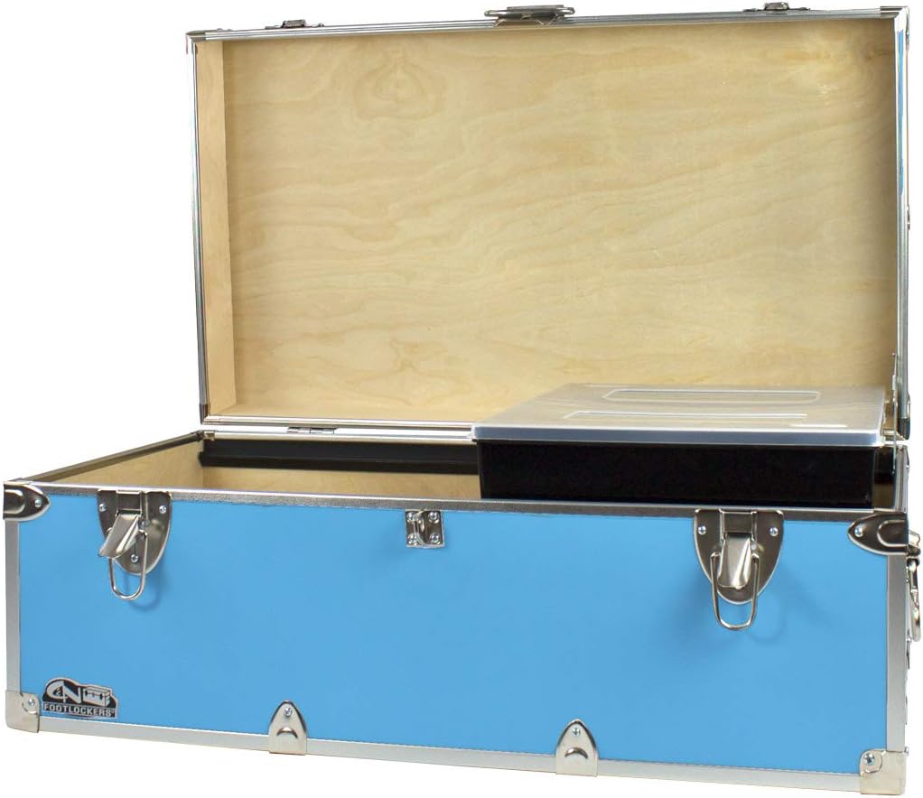 Mint Footlocker Storage Chest with Organizer Tray F223218