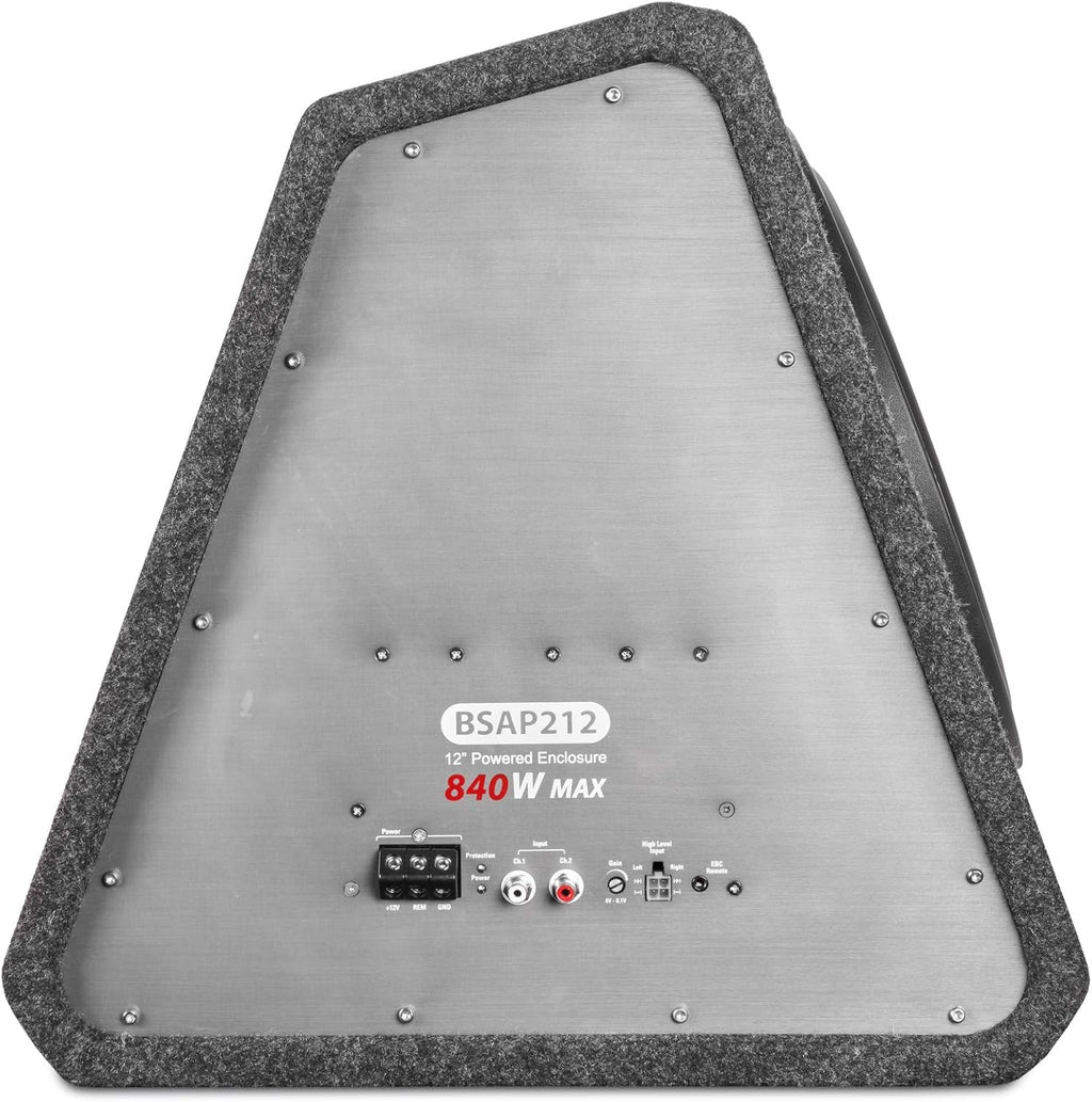 Dual 12" Powered Vented Subwoofer Enclosure with Built-in Class D Amplifier U93917