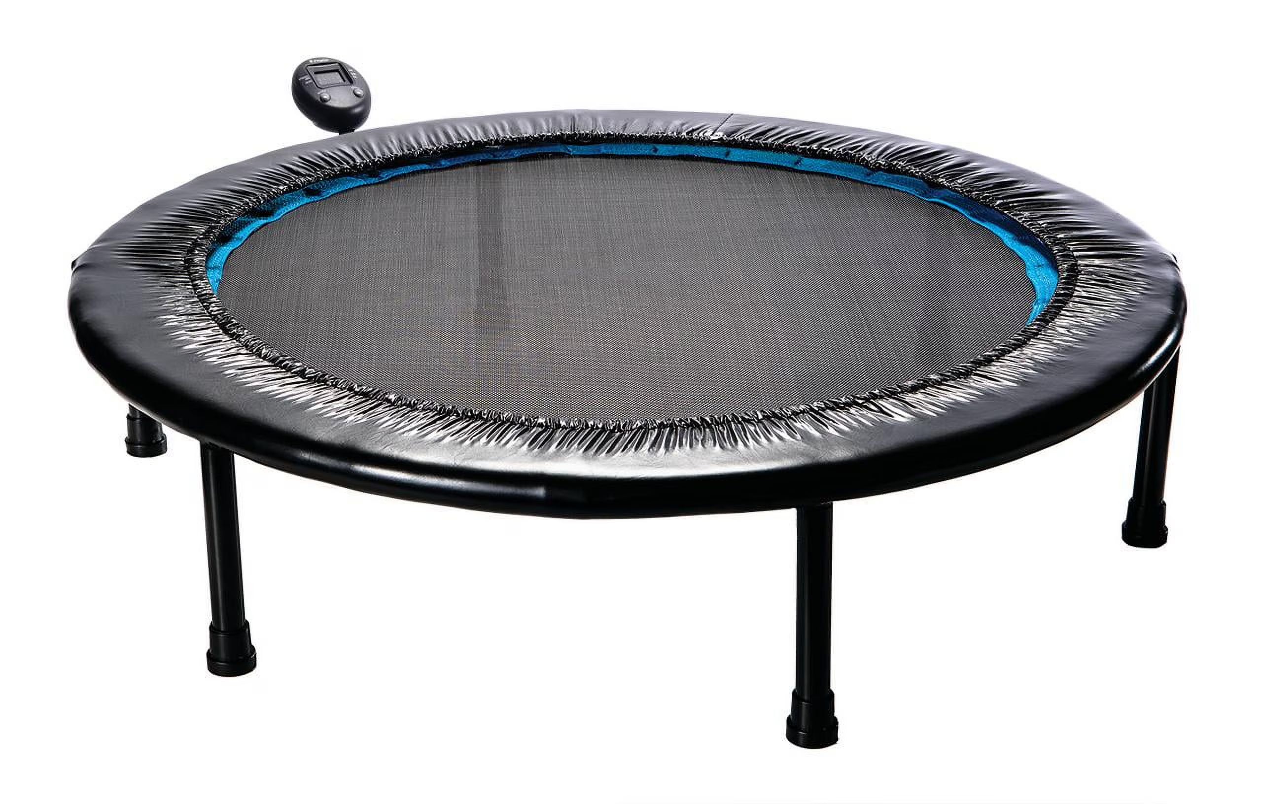 36" W x 36" D x 12" H Black Trampoline with Monitor and Adjustable Incline F10320