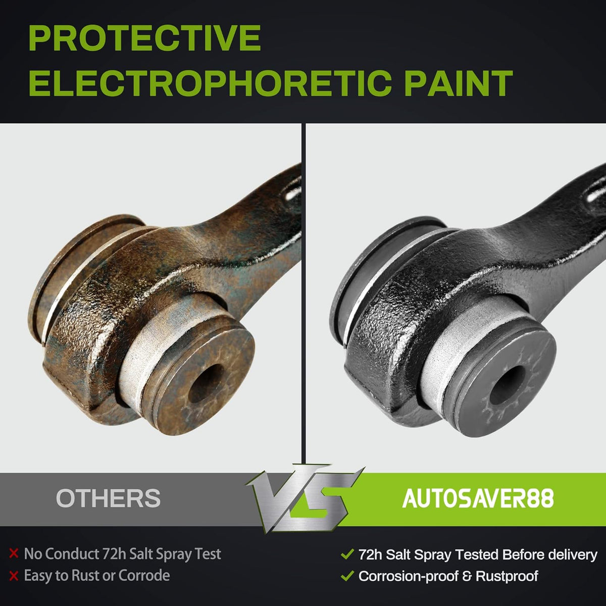 Front Upper Control Arm Kit Pack of 2 J6027