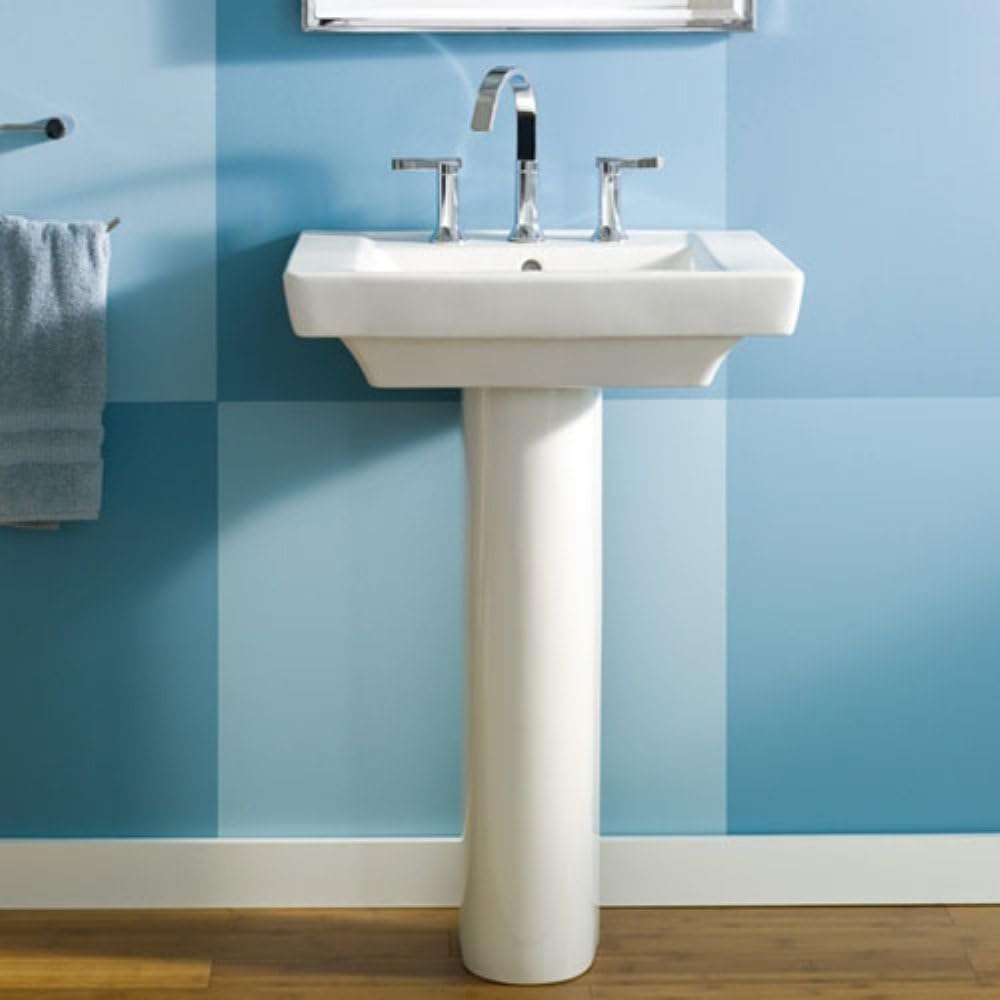 White 4-Inch Counter Pedestal B591898