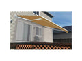 Sand Color Retractable Patio Awning 13 x 10 ft Canopy V787070