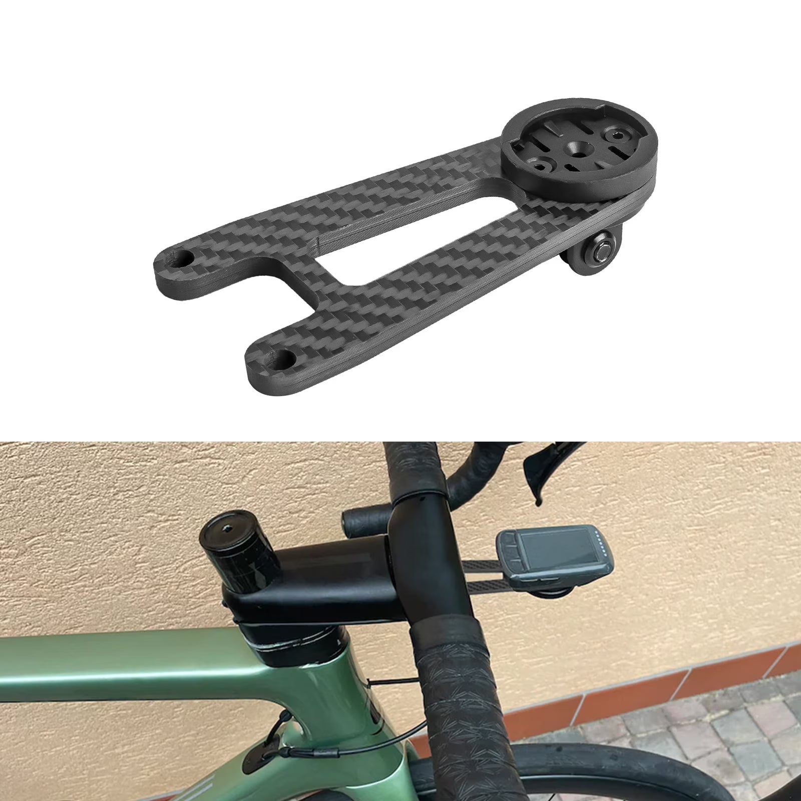 Carbon Fiber Computer Mount Holder J371