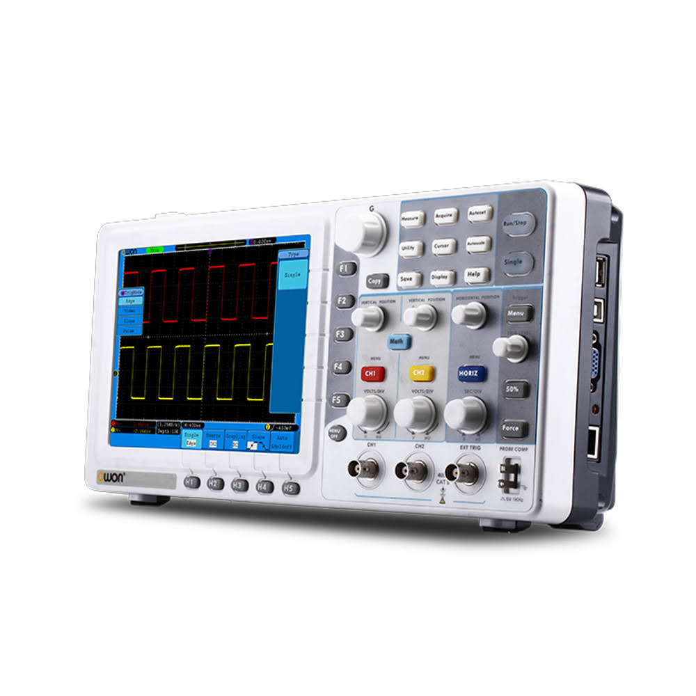 50MHz 2CH Digital Oscilloscope with VGA F501