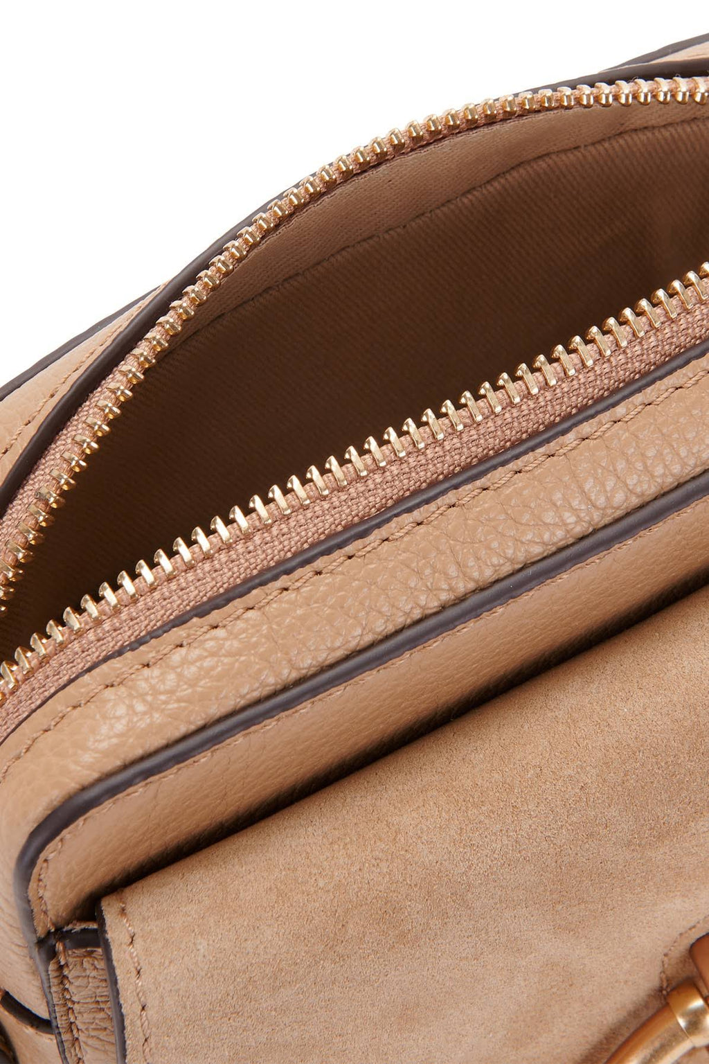 Brown Small Camera Bag Z186