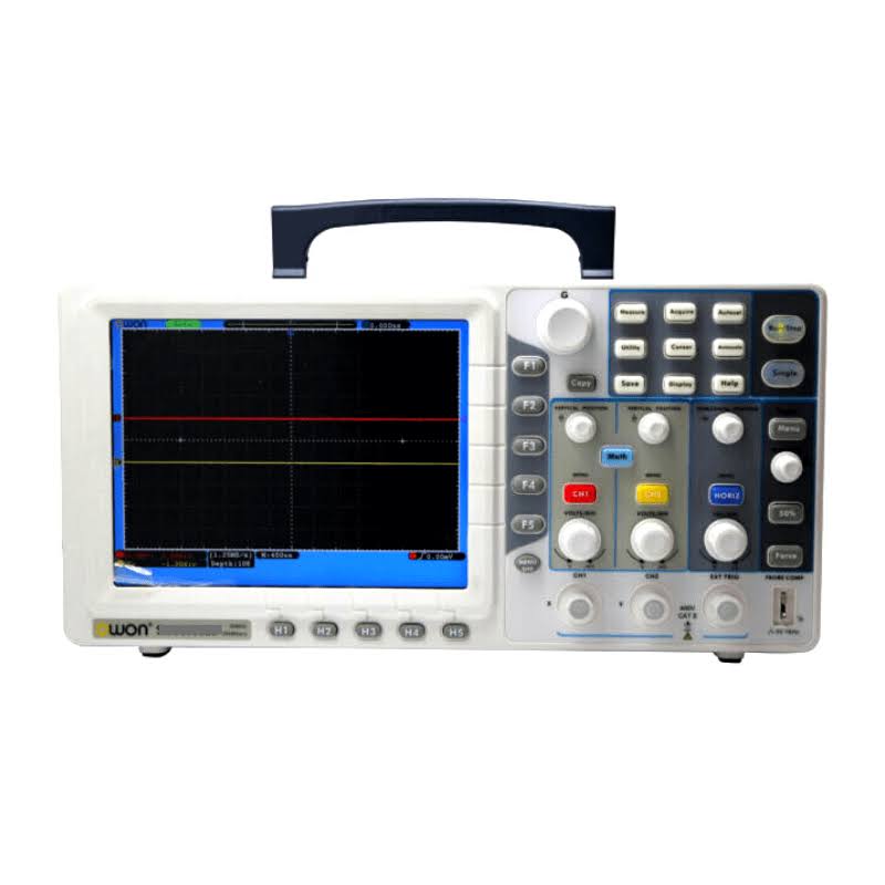 50MHz 2CH Digital Oscilloscope with VGA F501