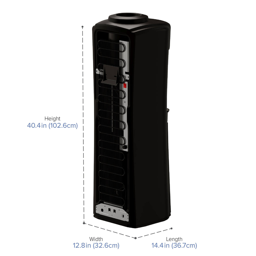 Black Top Load Water Cooler Dispenser A17232