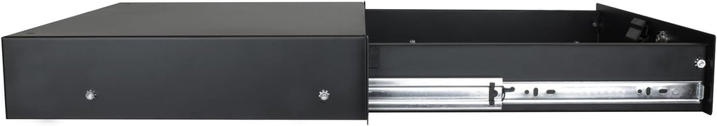 Standard Sliding Steel Rack Drawer 2U with Slam Latch & Key Lock S237784