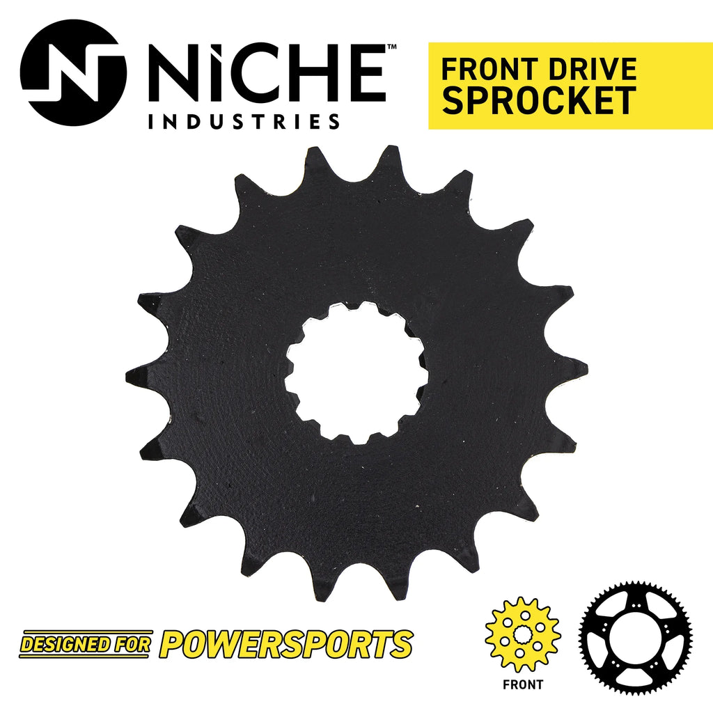 Sprocket Chain Set 18/43T 525 X-Ring Motorcycle N19353