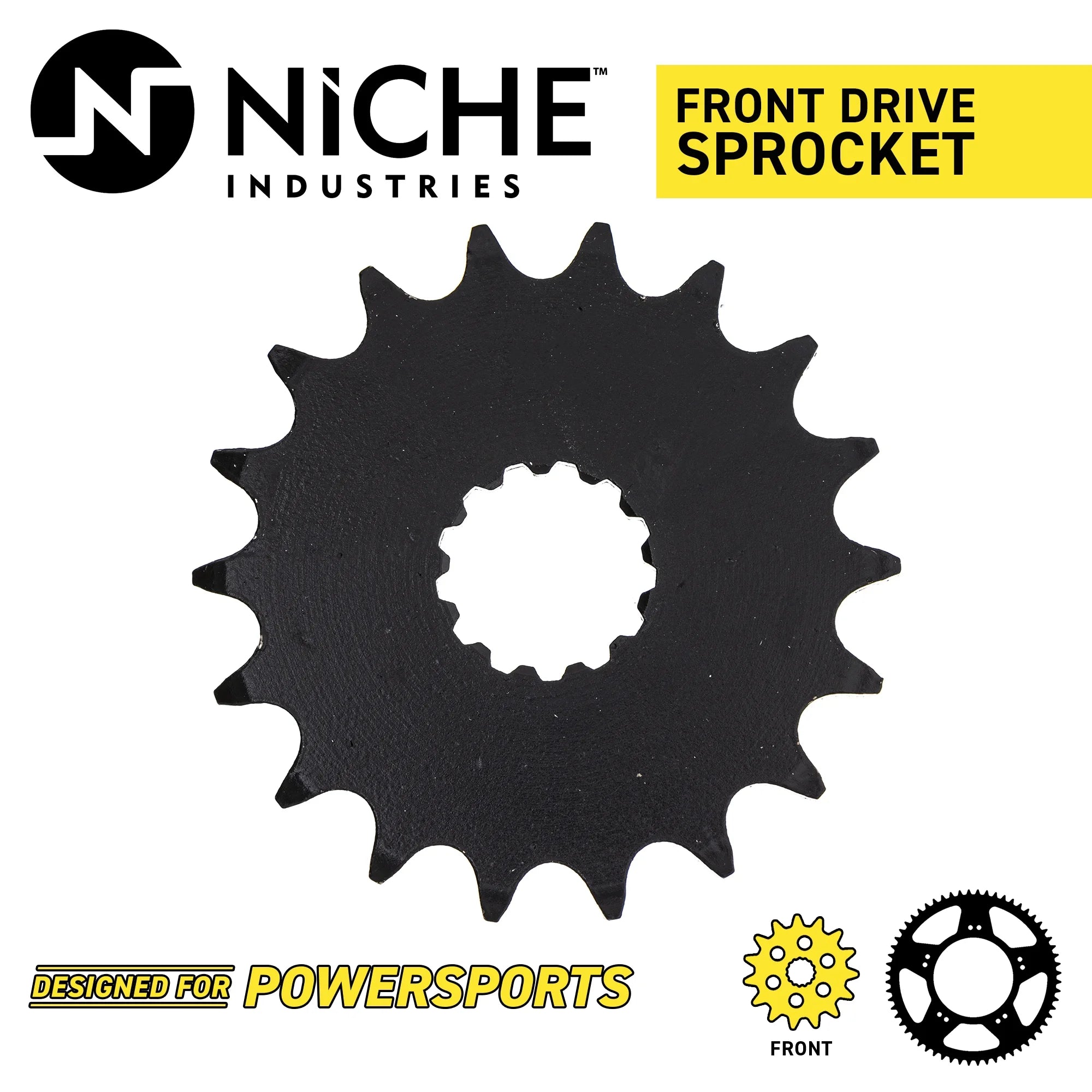 Sprocket Chain Set 18/43T 525 X-Ring Motorcycle N19353