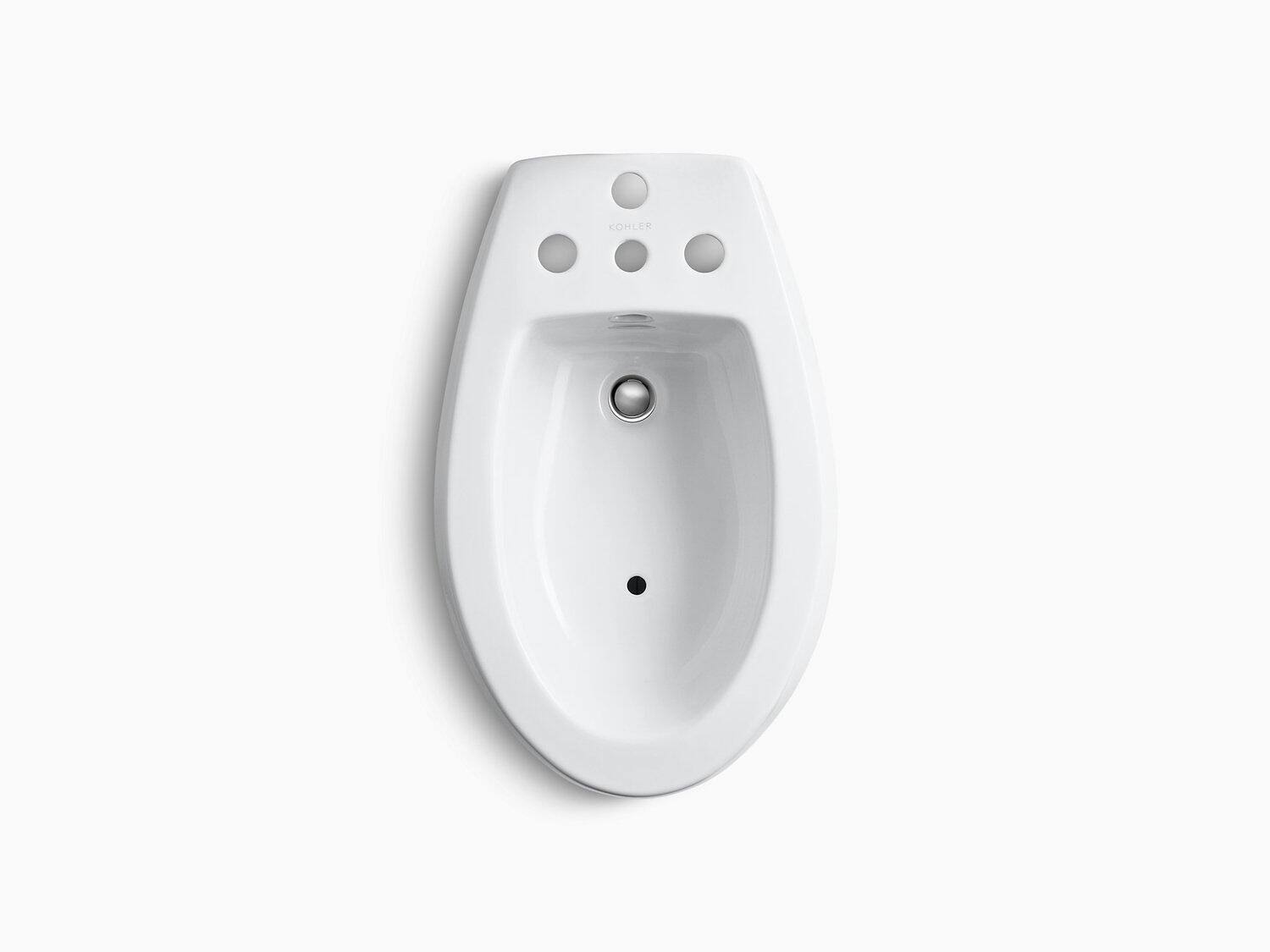 Vertical Spray Bidet with 4 Faucet Holes W9002