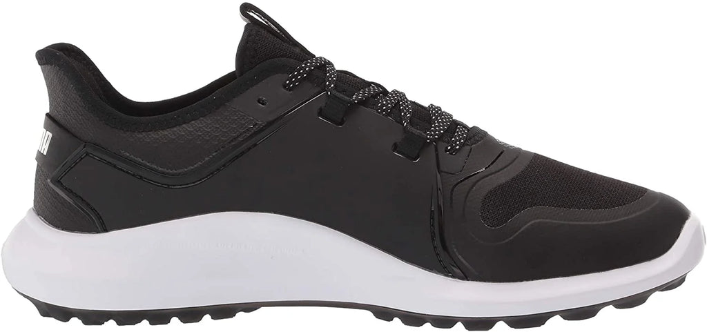 Puma Black Silver White Golf Shoe E59903