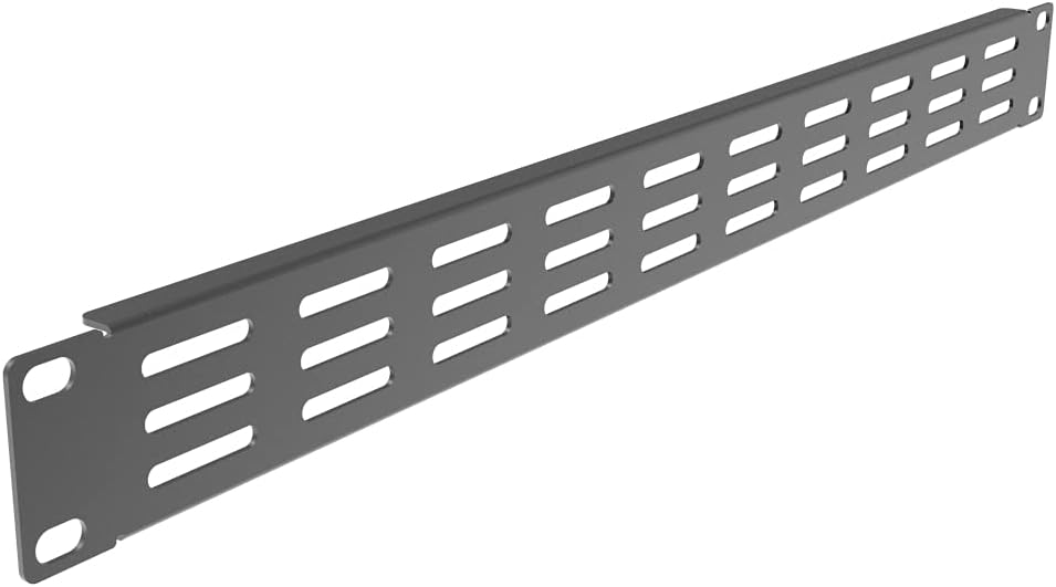 5 Pack 1U Horizontal Brush Cable Manager for 19 Inch Server Rack J374