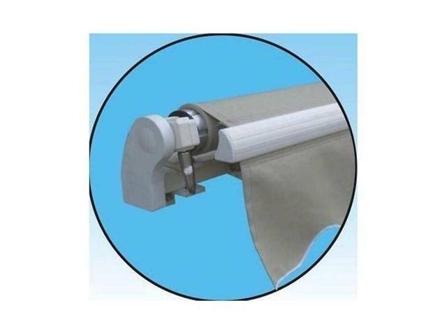 Sand Color Retractable Patio Awning 13 x 10 ft Canopy V787070