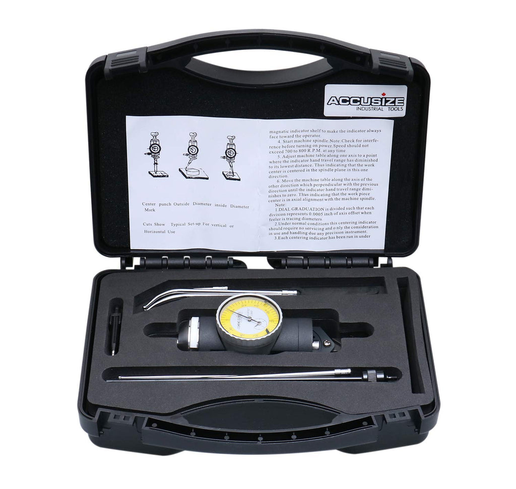 Co-Ax Indicator with Yellow Dialing Face H781