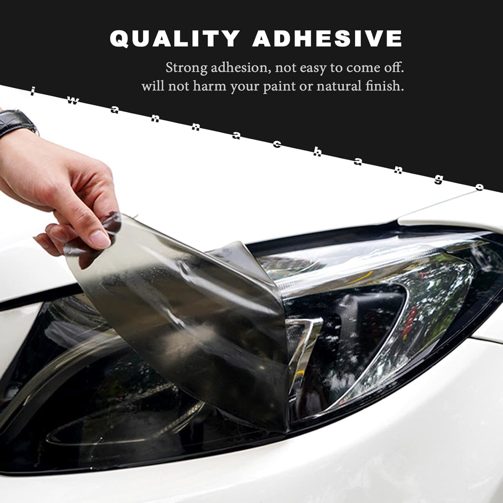 Gloss Dark Smoke Precut Vinyl Overlay Tint Kit Film X82657